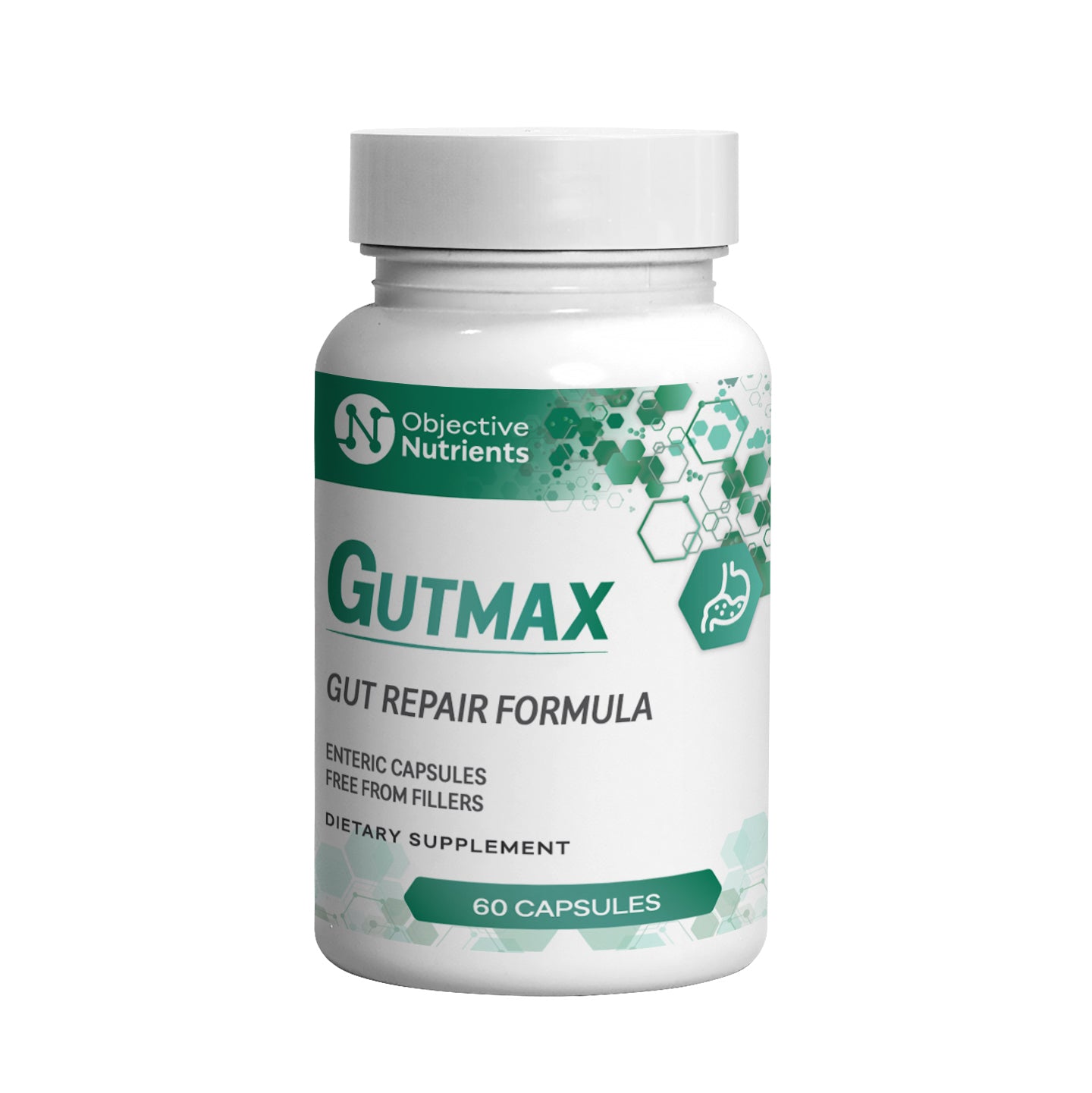 Gutmax | Gut Repair Formula - 60 Capsules | Objective Nutrients