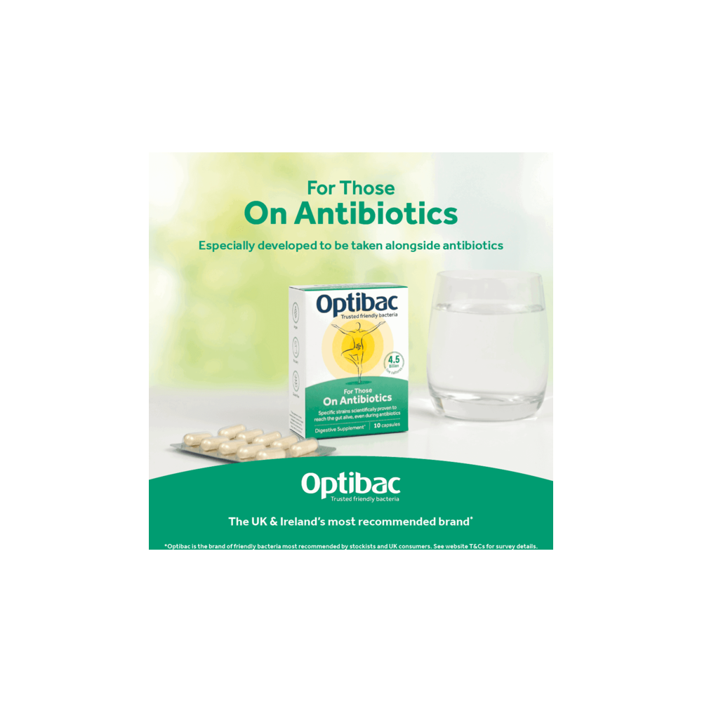For Those On Antibiotics - 10 Capsules | Optibac