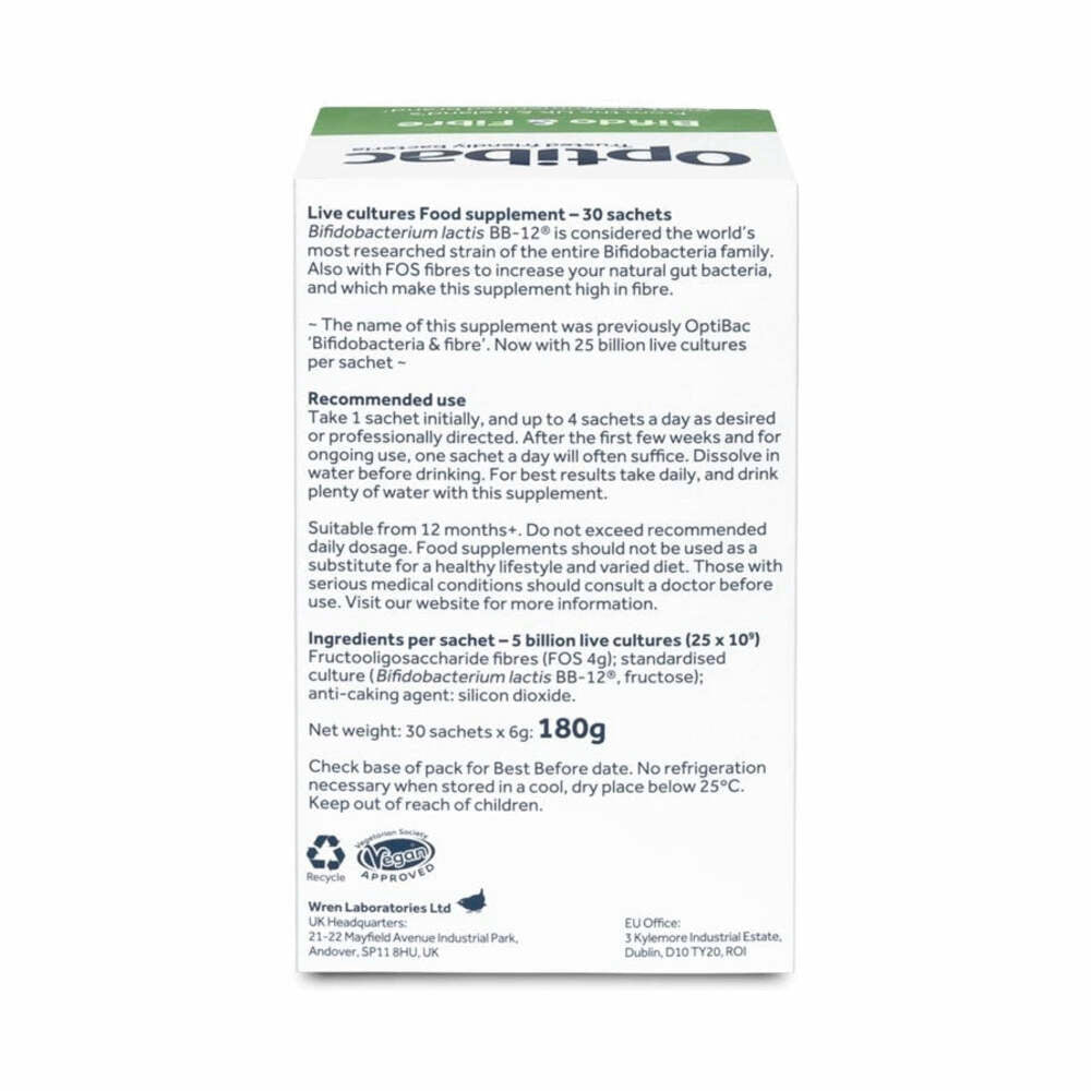 Bifido and Fibre - 30 Sachets | Optibac