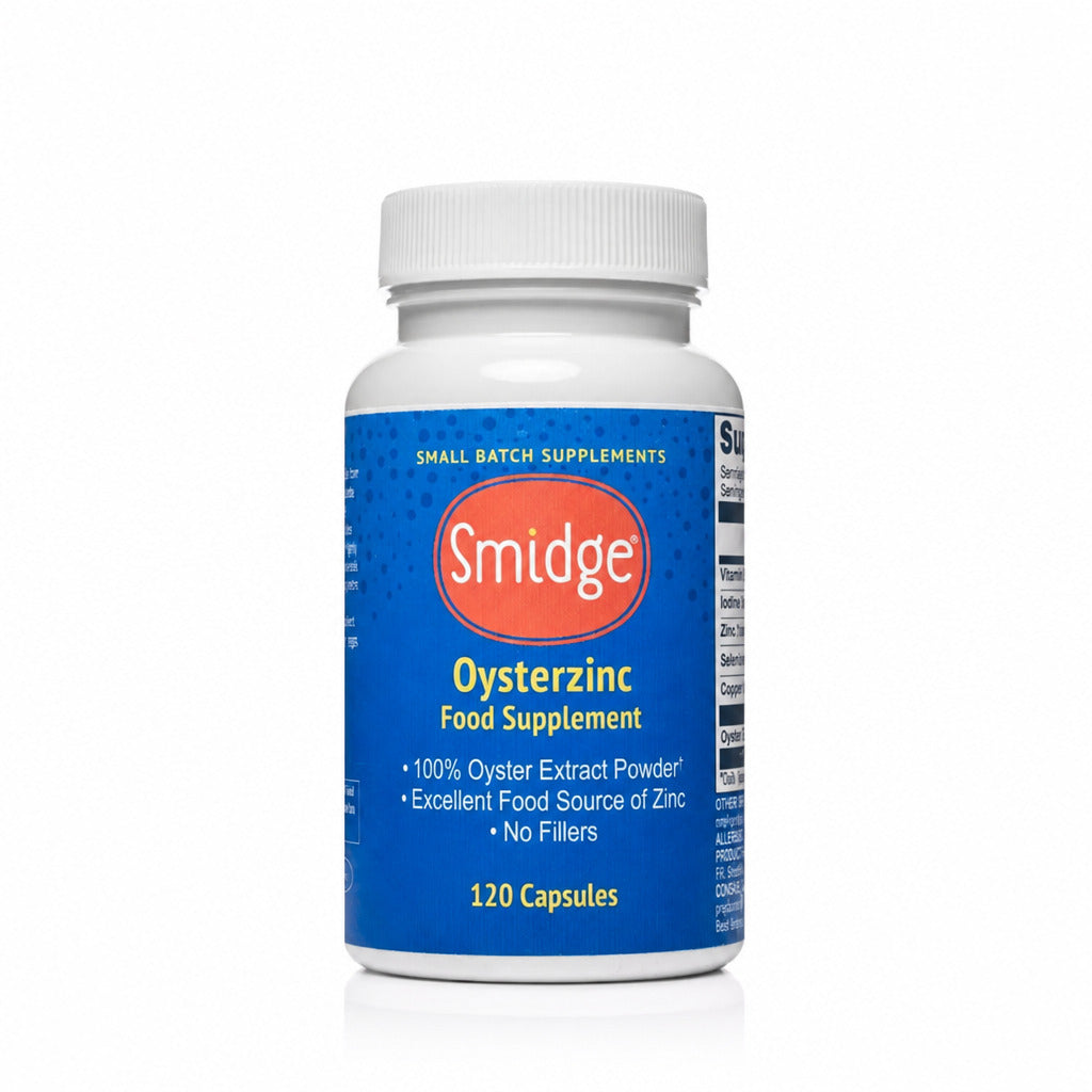 OysterZinc - 120 Capsules | Smidge