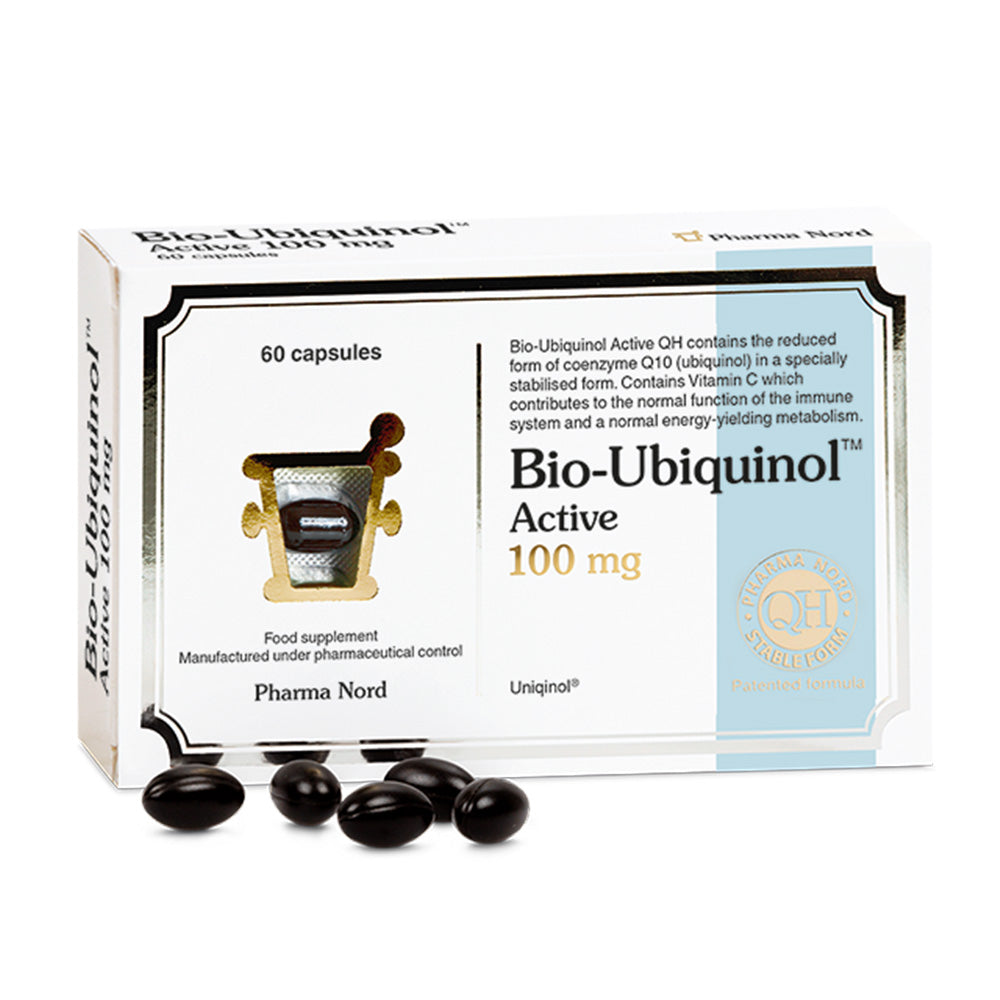 Bio-Ubiquinol Active 100mg - 60 Capsules | Pharma Nord