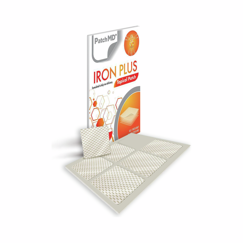 Iron Plus Topical Patch - 30 Patches | PatchMD