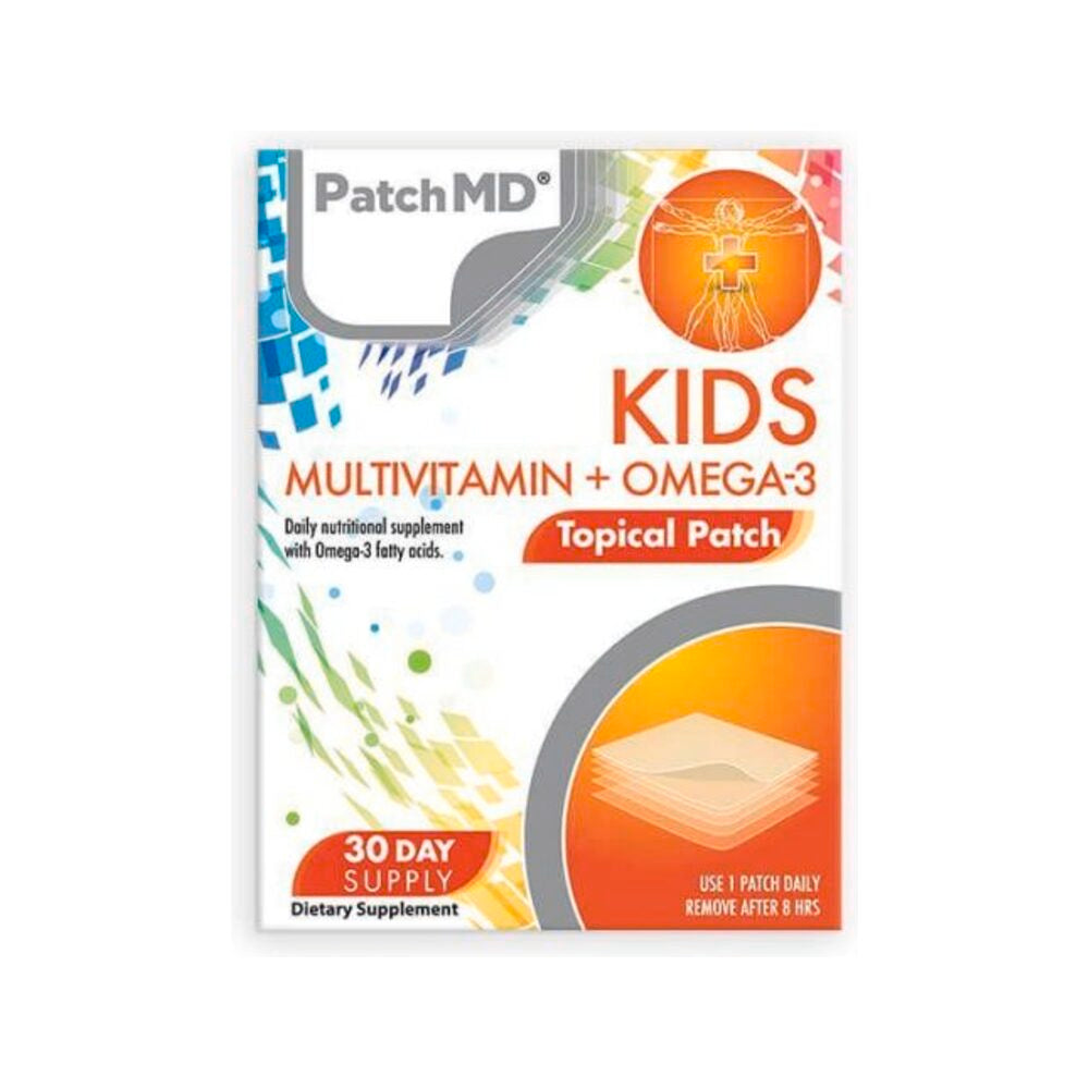 Kids Multivitamin + Omega-3 Topical Patch - 30 Patches | PatchMD