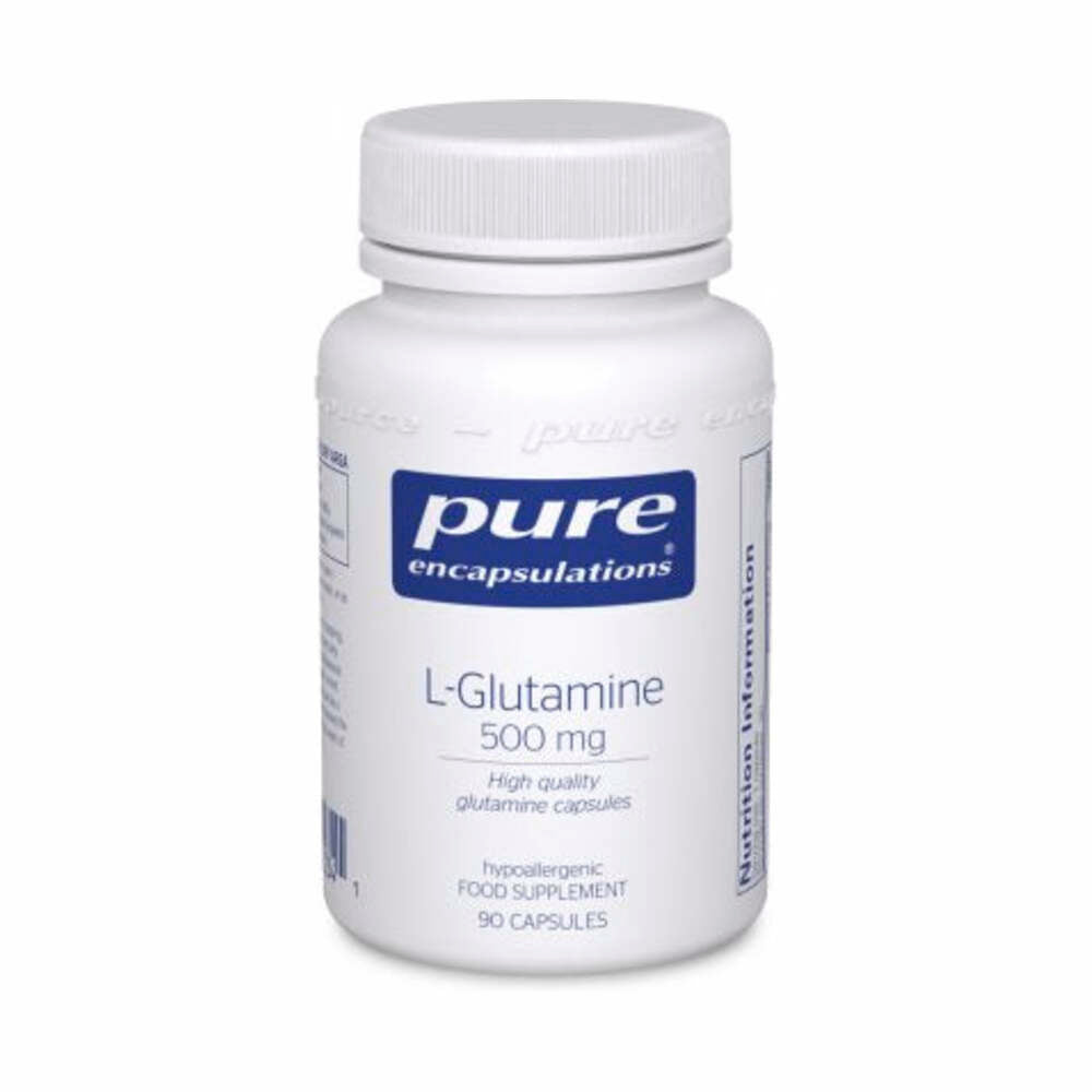 l-Glutamine 500mg - 90 Capsules | Pure Encapsulations