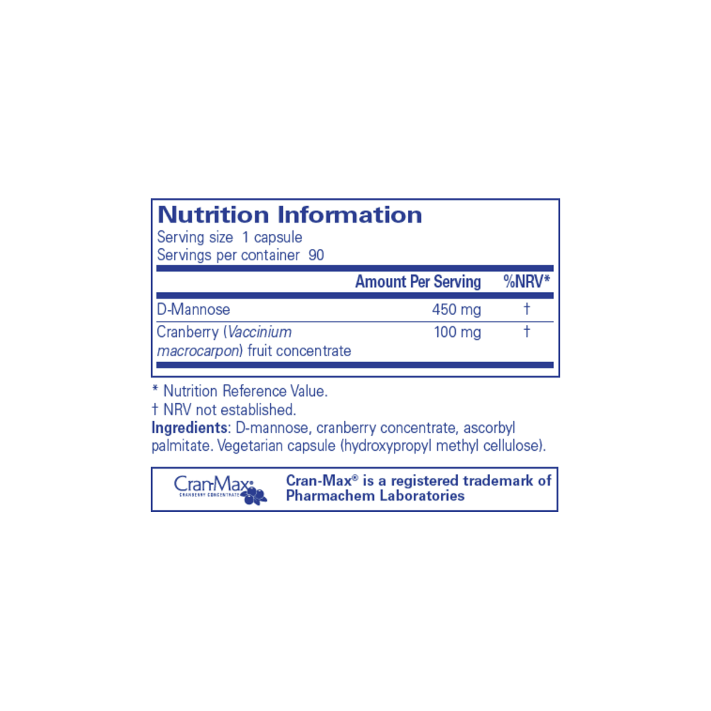 Cranberry / d-Mannose - 90 Capsules | Pure Encapsulations
