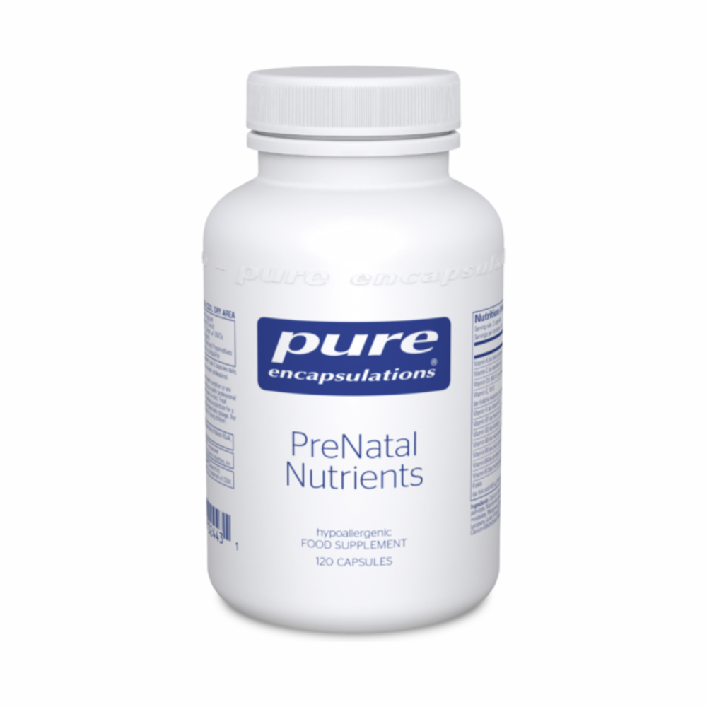 PreNatal Nutrients - 120 Capsules | Pure Encapsulations