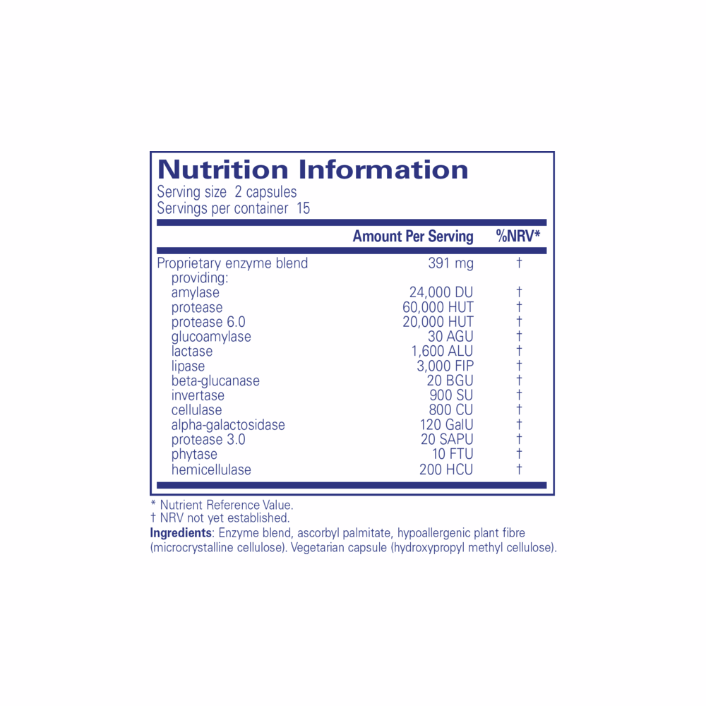 Digestive Enzymes Ultra - 30 Capsules | Pure Encapsulations