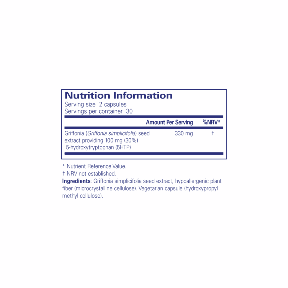 Griffonia - 60 Capsules | Pure Encapsulations