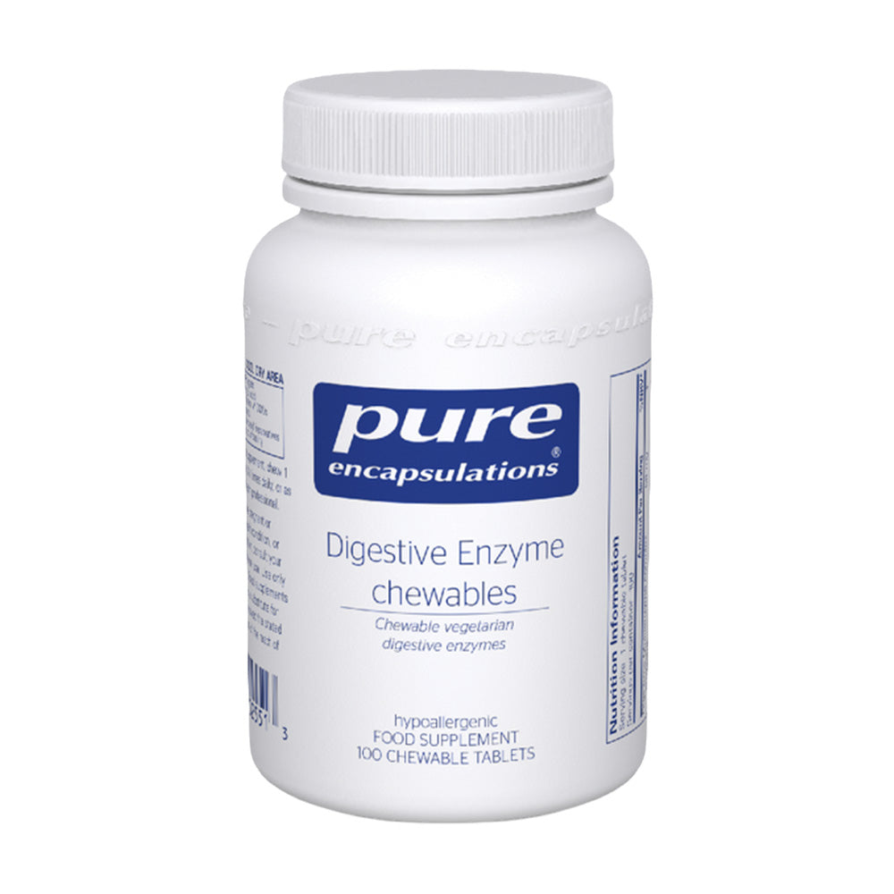 Digestive Enzyme Chewables - 100 Tablets | Pure Encapsulations