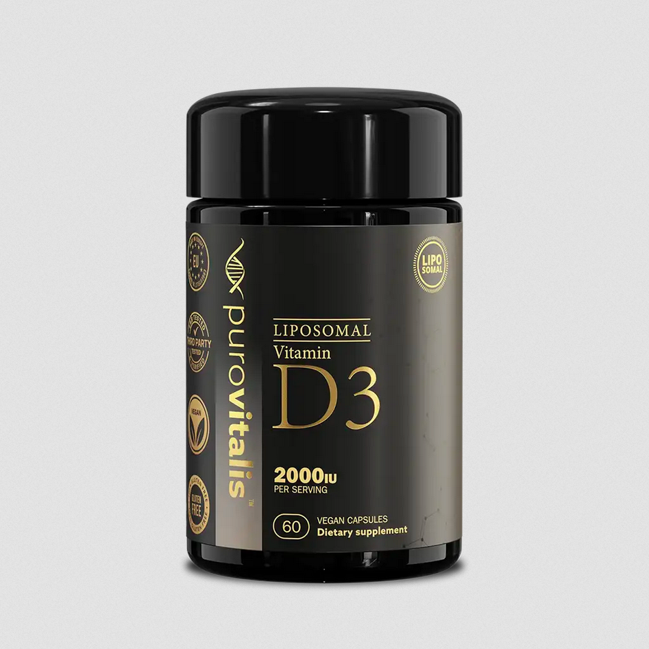 Liposomal Vitamin D3 - 60 Capsules | Purovitalis