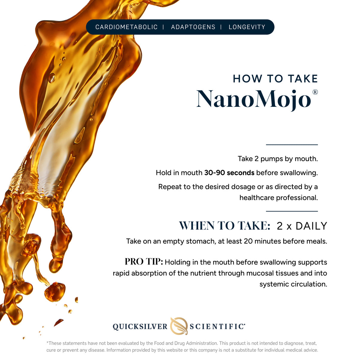 NanoMojo - 50ml | Quicksilver Scientific
