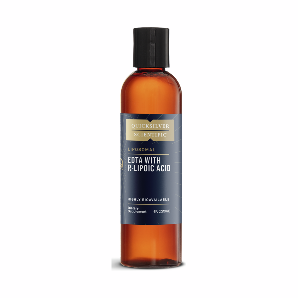 EDTA with R-Lipoic Acid (Liposomal) - 120ml | Quicksilver Scientific