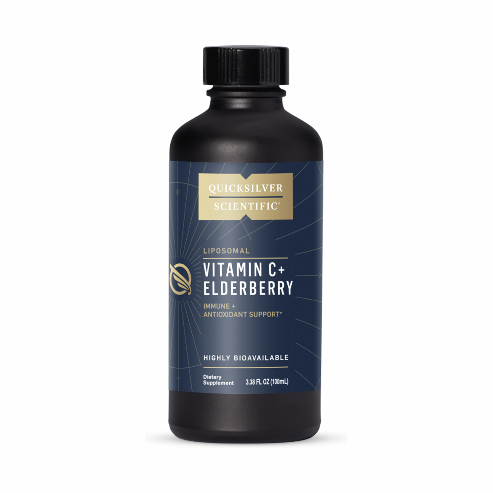 Vitamin C & Elderberry - 100ml | Quicksilver Scientific