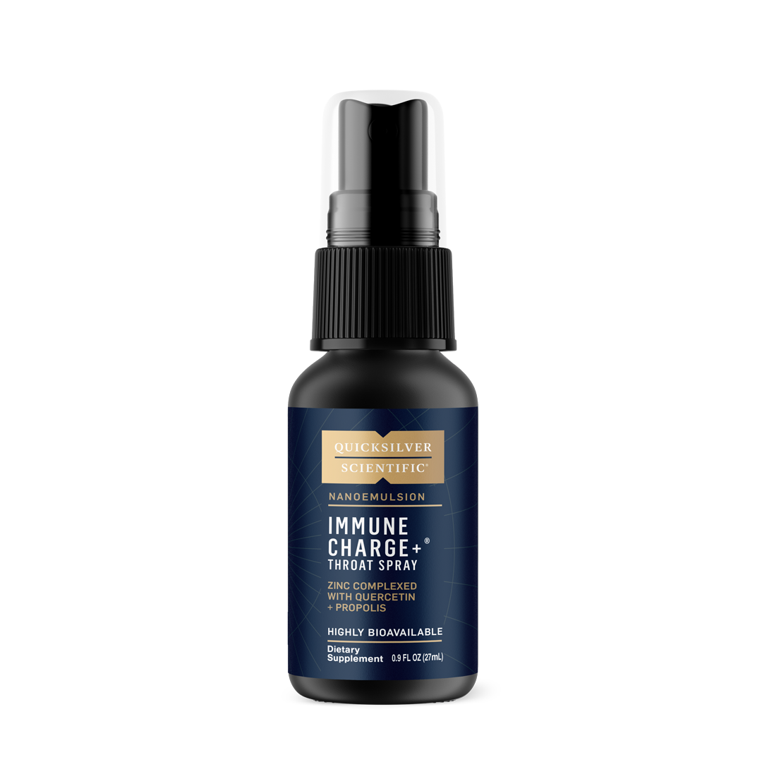 Immune Charge+ Throat Spray - 27ml | Quicksilver Scientific