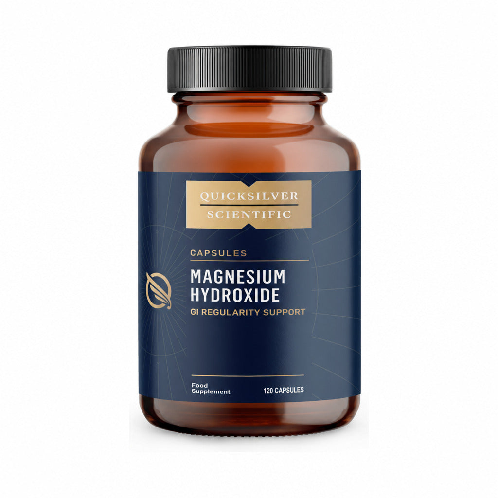 Magnesium Hydroxide - 120 Capsules | Quicksilver Scientific