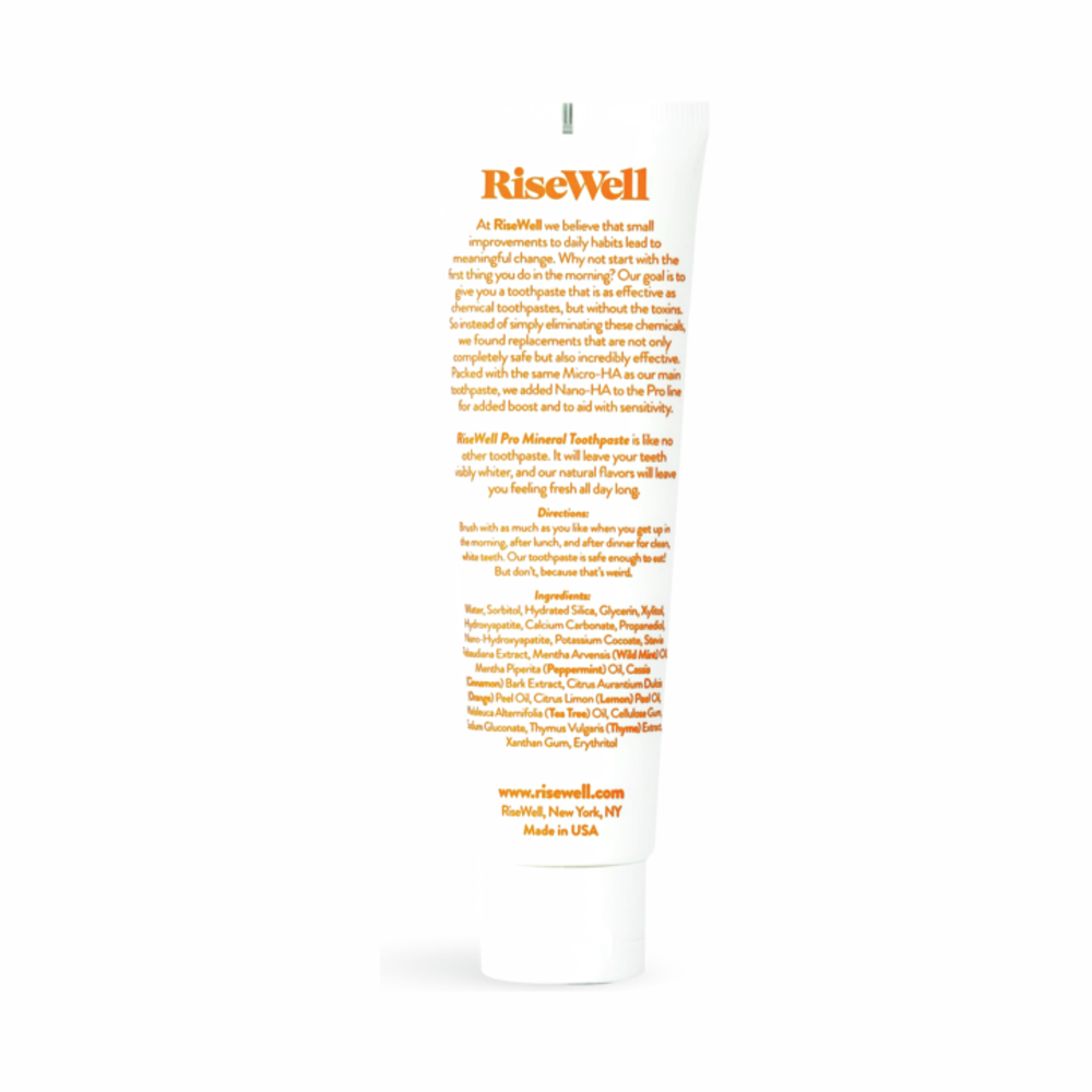 PRO Mineral Toothpaste - 96g | RiseWell