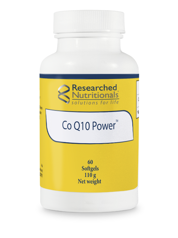 CoQ10 Power - 60 Softgels | Researched Nutritionals