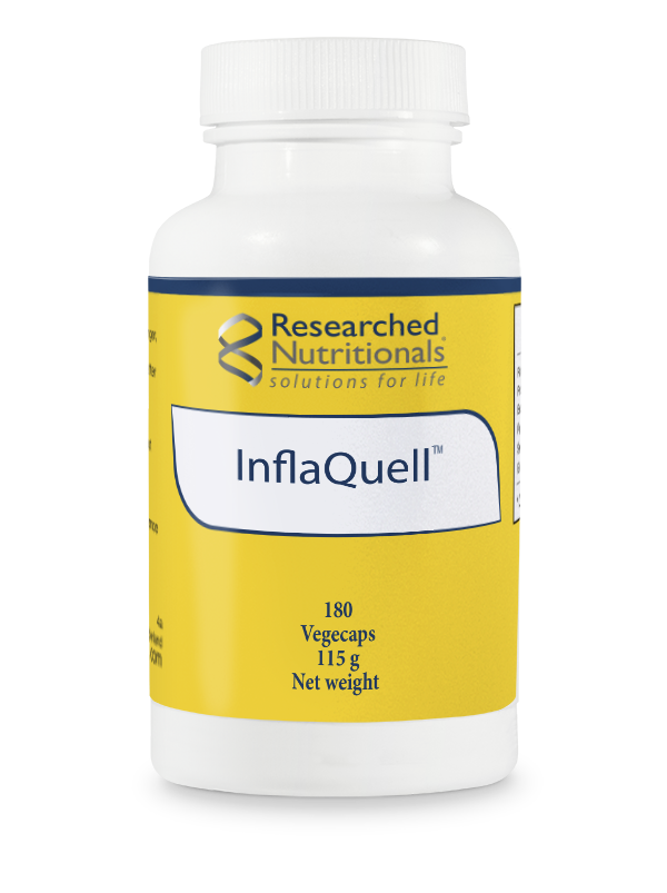 InflaQuell (Buffered Enzymatic Support) - 180  Capsules | Researched Nutritionals