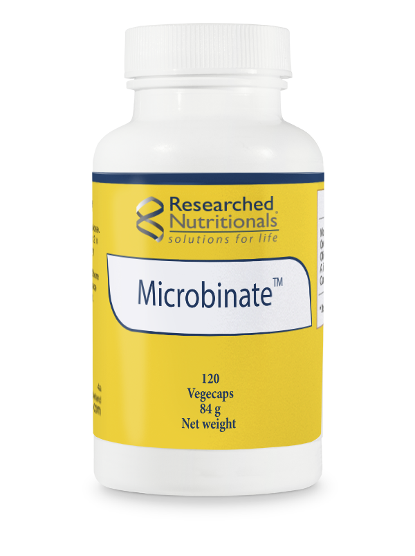 Microbinate - 120 Capsules | Researched Nutritionals