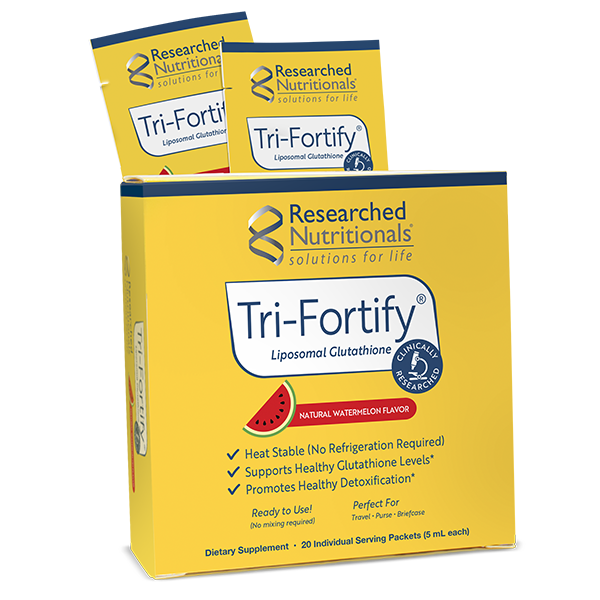 Tri-Fortify Watermelon (Liposomal Glutathione) - 20 Packets | Researched Nutritionals