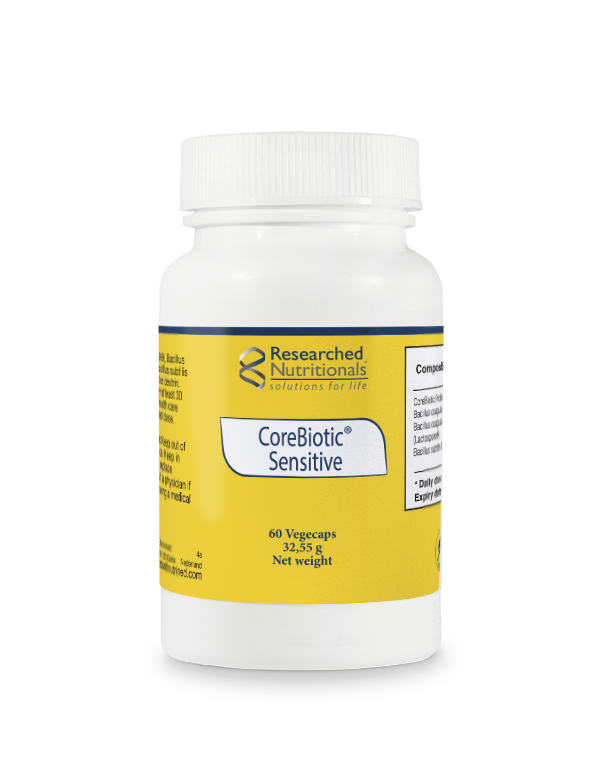 Corebiotic Sensitive (SIBO Compliant) - 60 Capsules | Researched Nutritionals