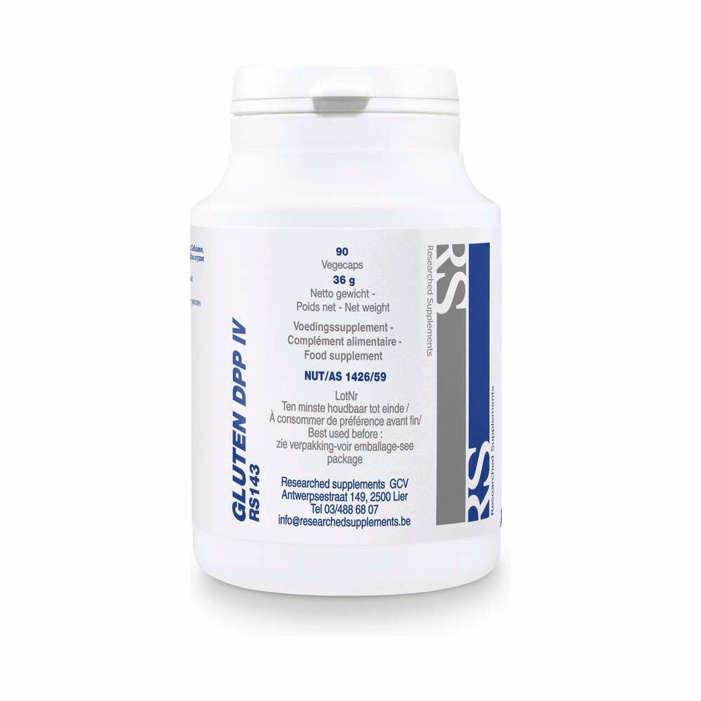 Gluten DPP-IV Complex - 90 Capsules | Researched Supplements