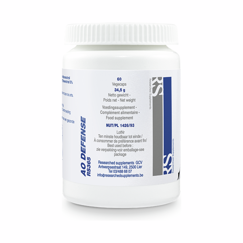 AO Defense - 60 Capsules | Researched Supplements