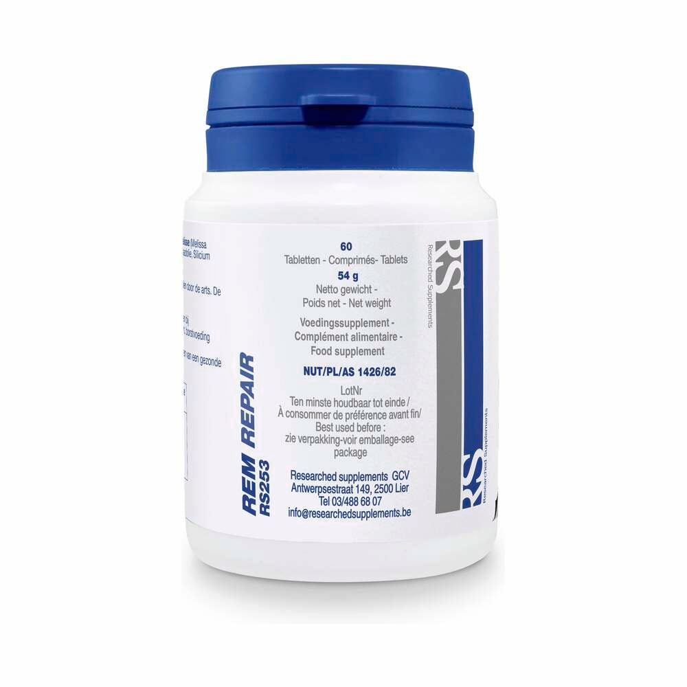 REM Repair - 60 Tablets | Researched Supplements