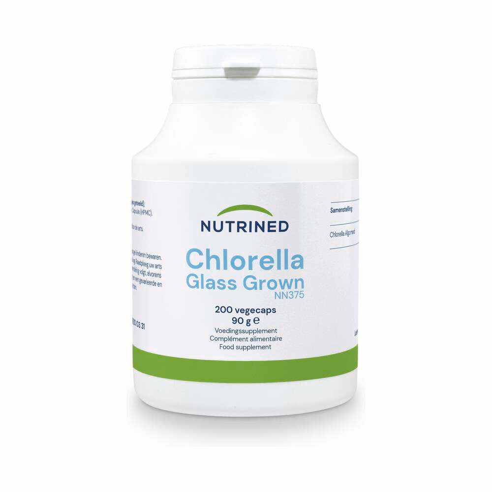 Chlorella (Glass Grown) - 200 Capsules | Researched Supplements