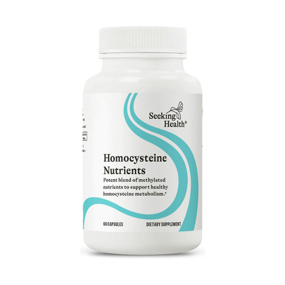 Homocysteine Nutrients - 60 Capsules | Seeking Health