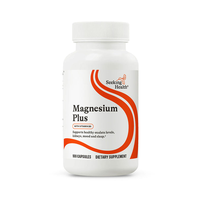 Magnesium Plus - 100 Capsules | Seeking Health