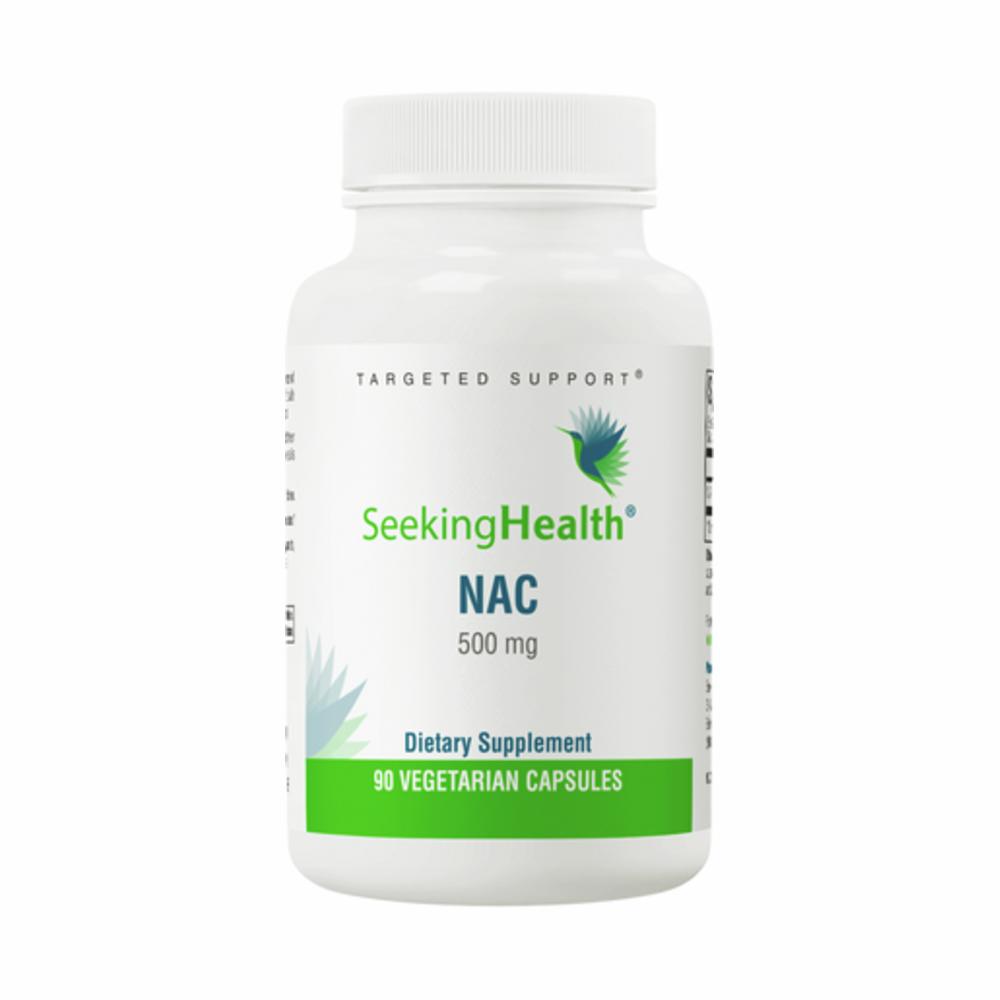 N-Acetyl-L-Cysteine (NAC) 500mg - 90 Capsules | Seeking Health