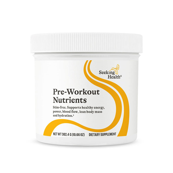 Pre-Workout Nutrients - 302.4g | Seeking Health