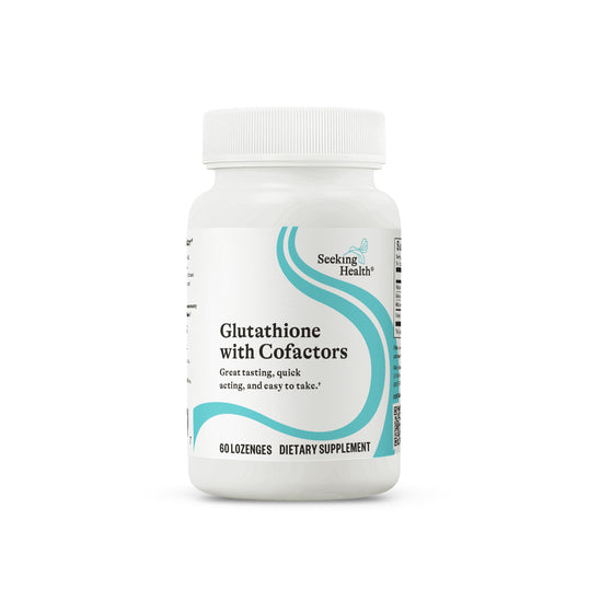 Glutathione with Cofactors - 60 Lozenges | Seeking Health