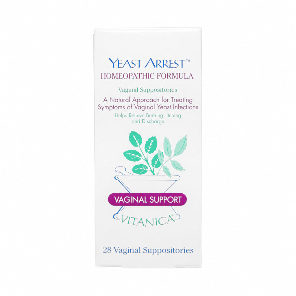 Yeast Arrest - 28 Suppositories | Vitanica
