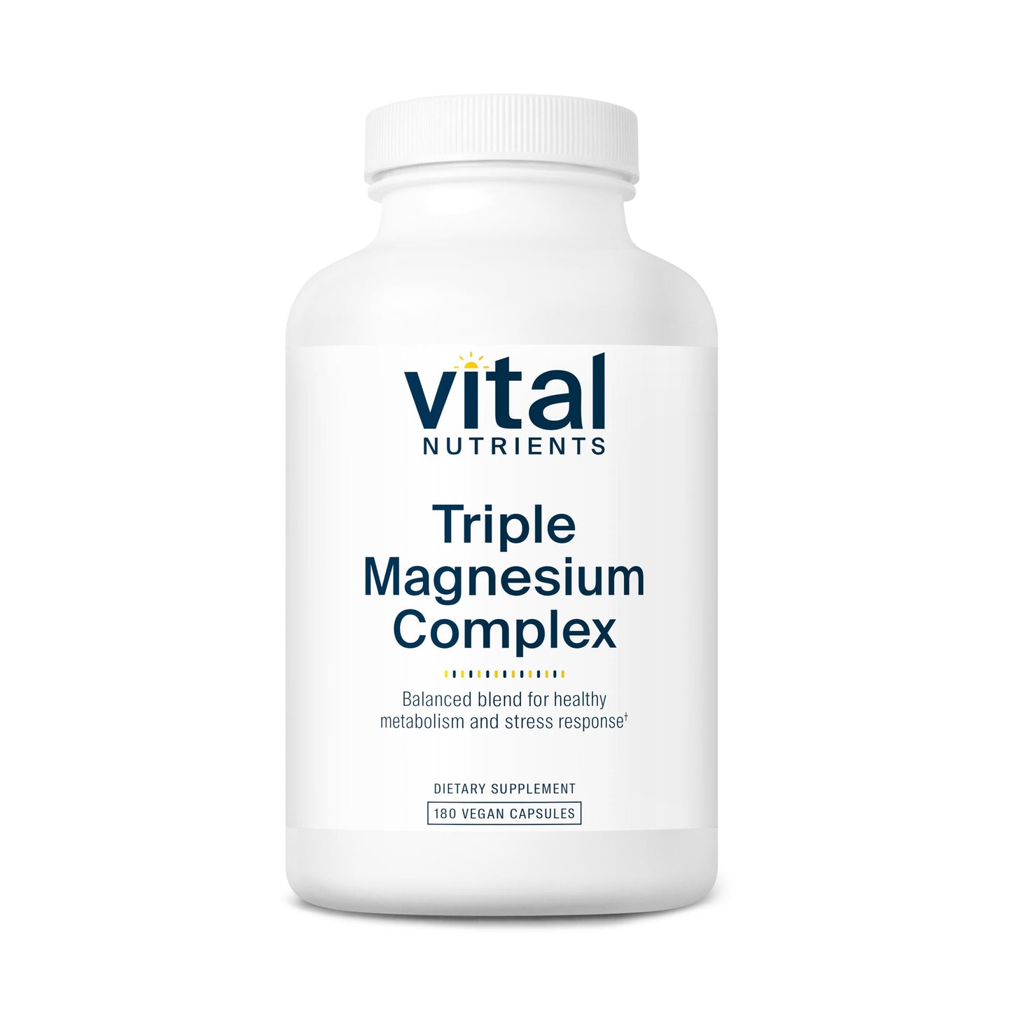 Triple Magnesium Complex - 180 Capsules | Vital Nutrients