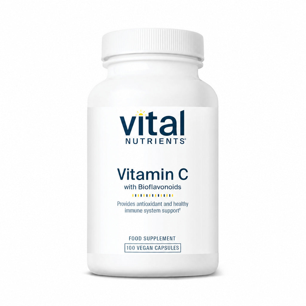 Vitamin C with Bioflavonoids - 100 Capsules | Vital Nutrients