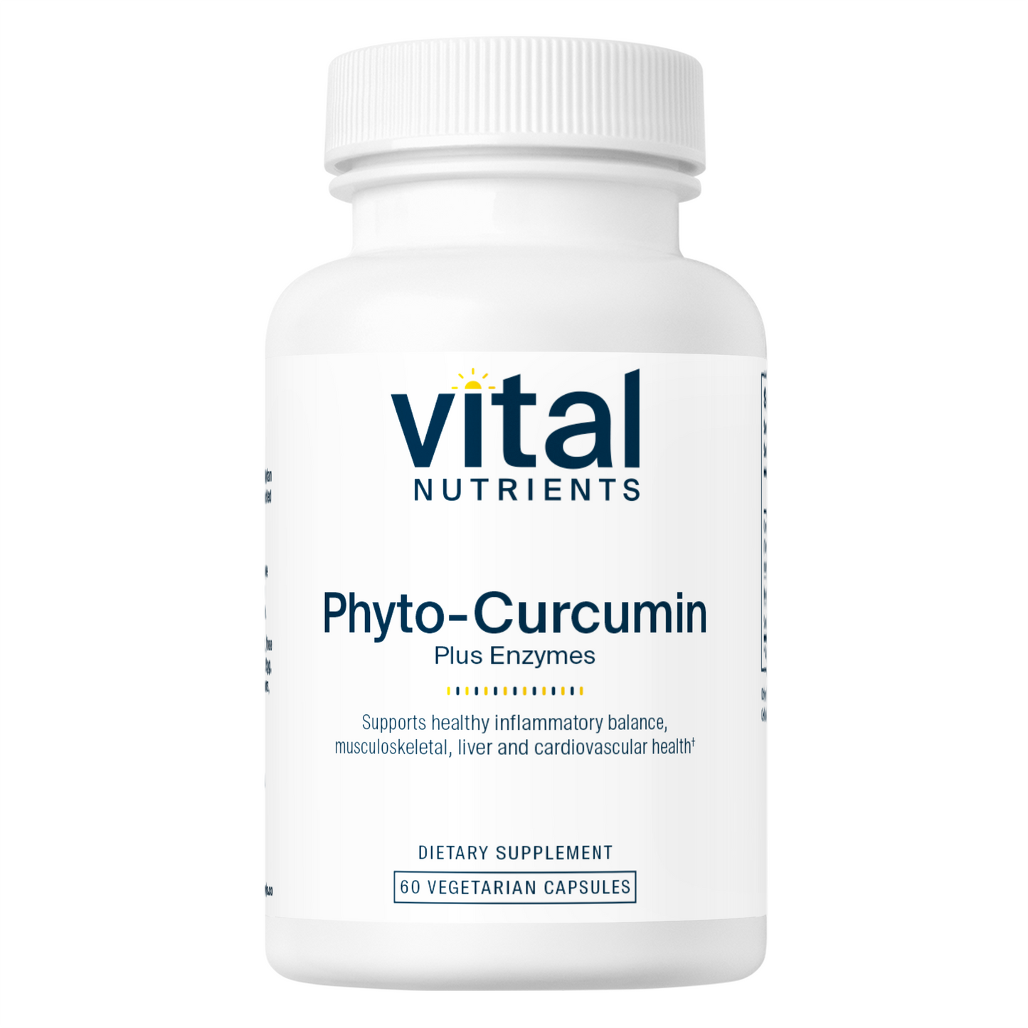 Phyto-Curcumin Plus Enzymes - 60 Capsules | Vital Nutrients