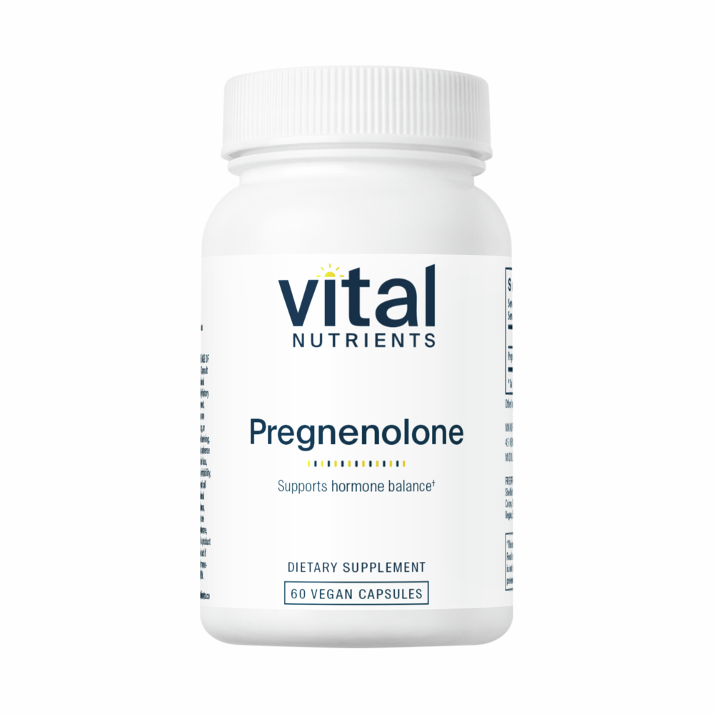 Pregnenolone 10mg - 60 Capsules | Vital Nutrients