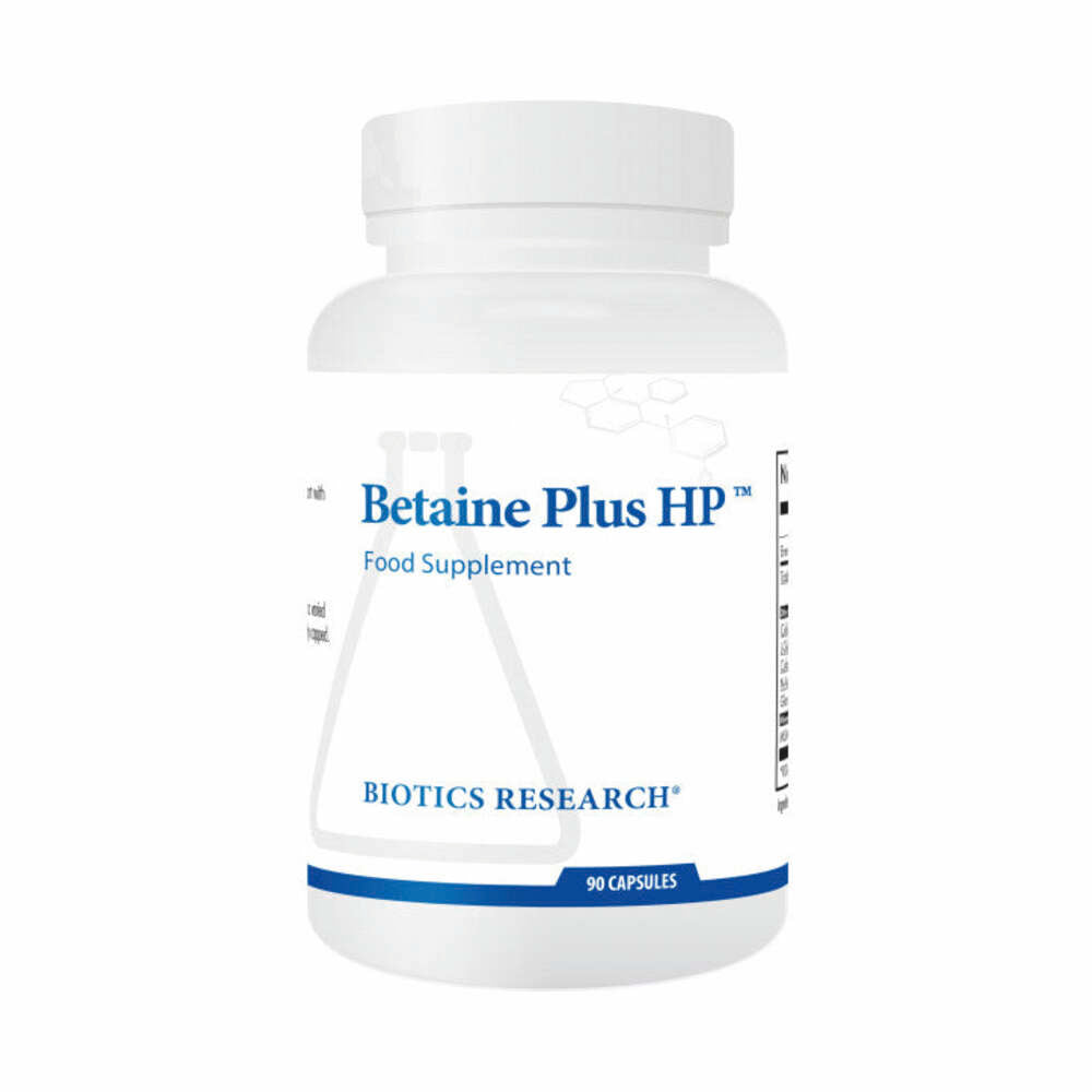 Betaine Plus HP - 90 Capsules | Biotics Research