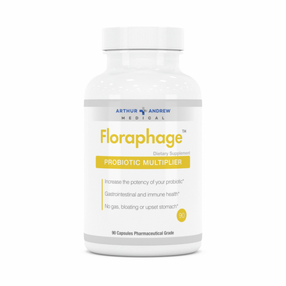 Floraphage (Bacteriophage) - 90 Capsules | Arthur Andrew Medical