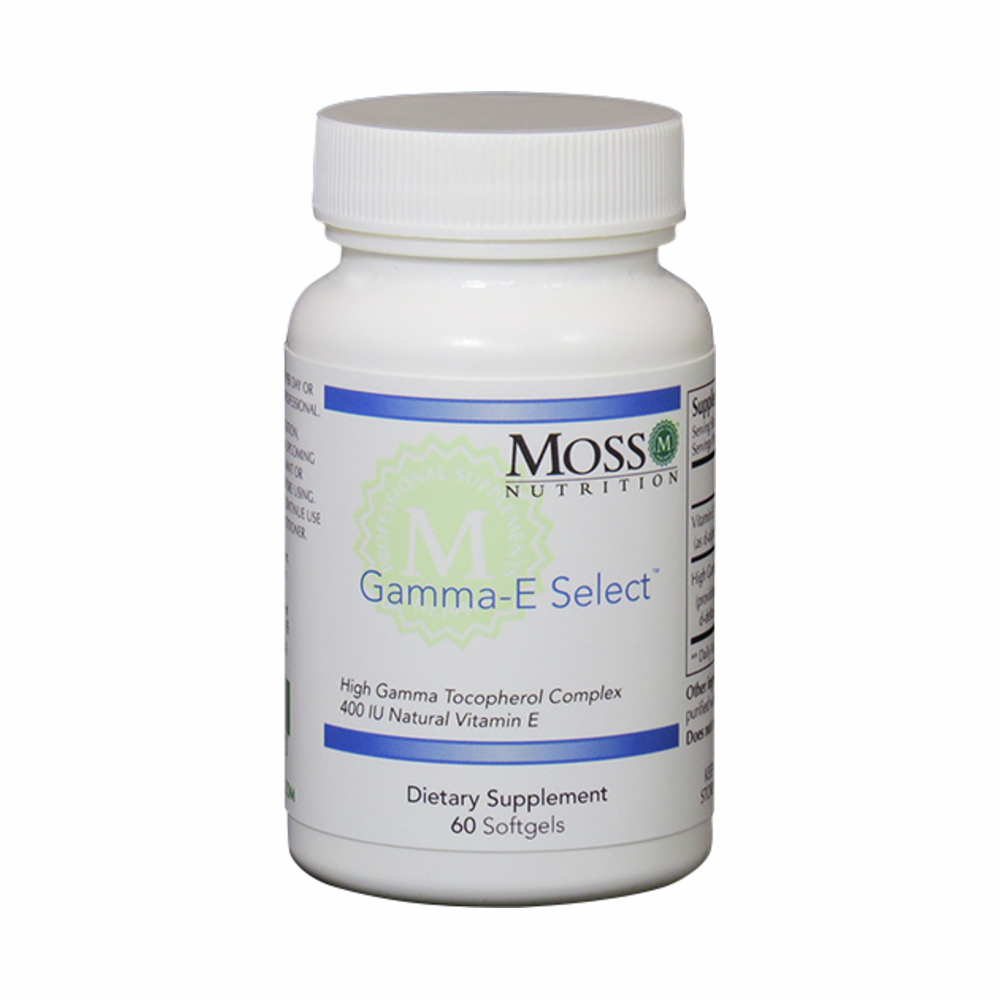 Gamma-E Select - 60 Softgels | Moss Nutrition