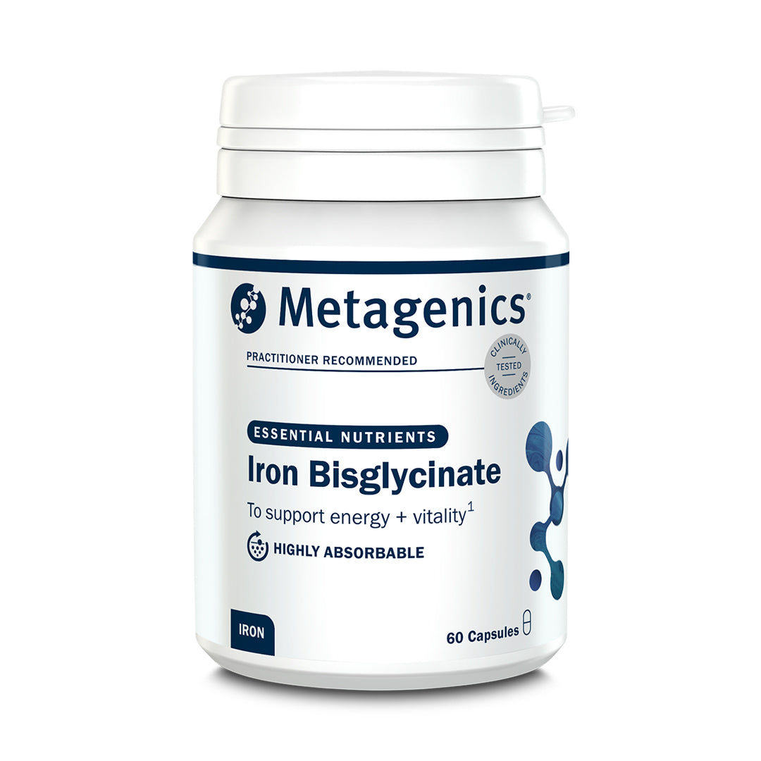 Iron Bisglycinate - 60 Capsules | Metagenics