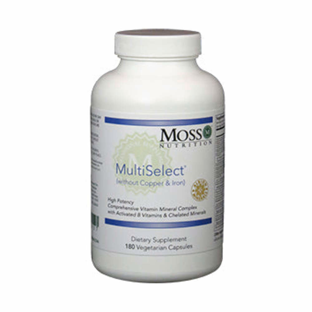 MultiSelect (Cu/Fe Free) - 180 Capsules | Moss Nutrition