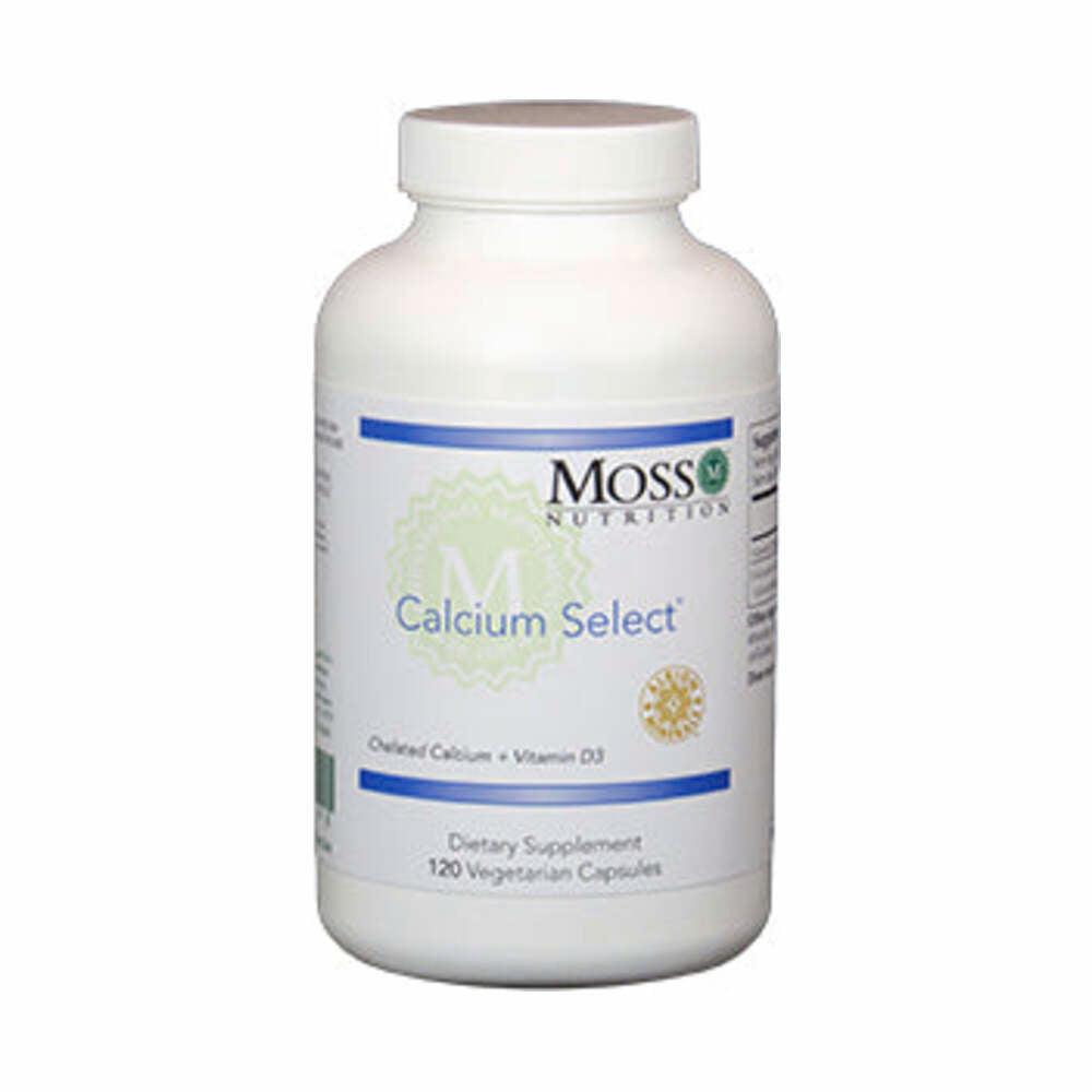 Calcium Select - 120 Capsules | Moss Nutrition