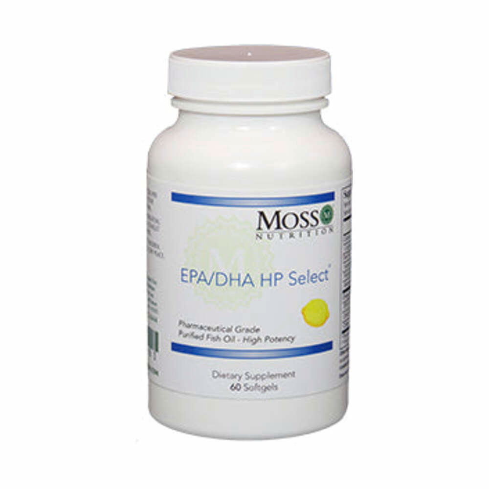 EPA/DHA HP Select (Lemon Flavour) - 120 Softgels | Moss Nutrition