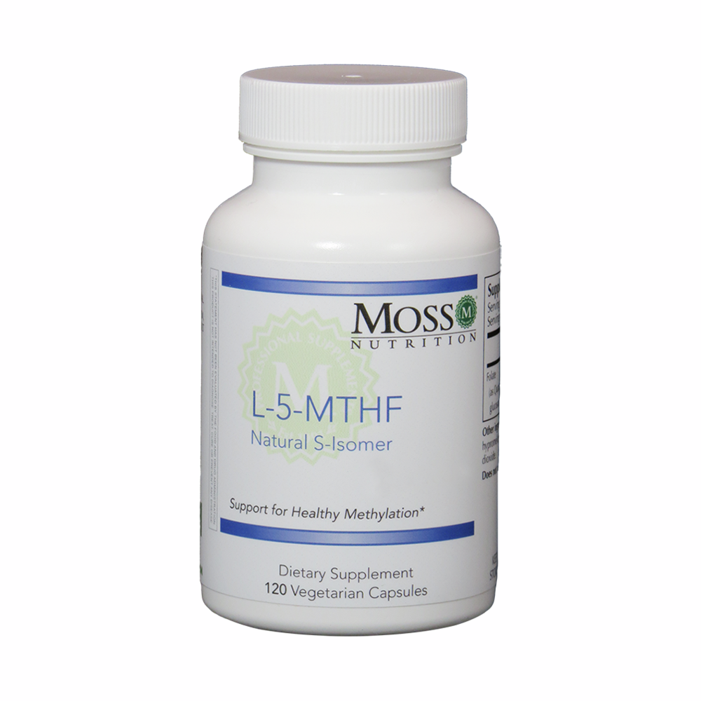 L-5-MTHF - 120 Capsules | Moss Nutrition