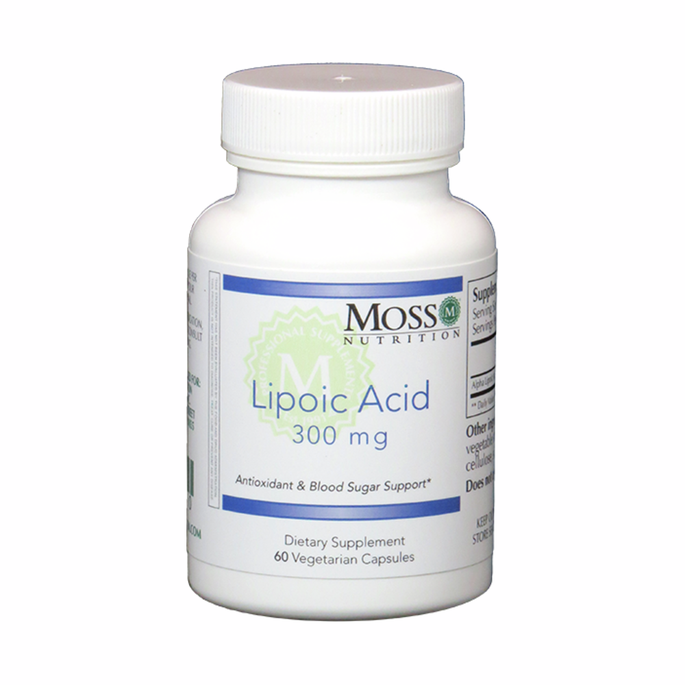 Lipoic Acid 300mg - 60 Capsules | Moss Nutrition