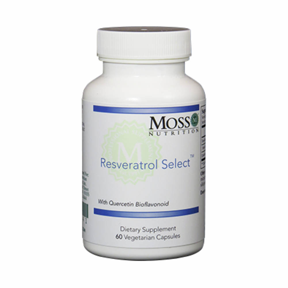 Resveratrol Select - 60 Capsules | Moss Nutrition